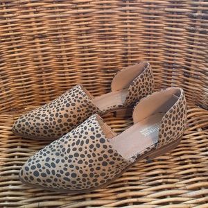 Catherine Malandrino Spotted Leopard Flats